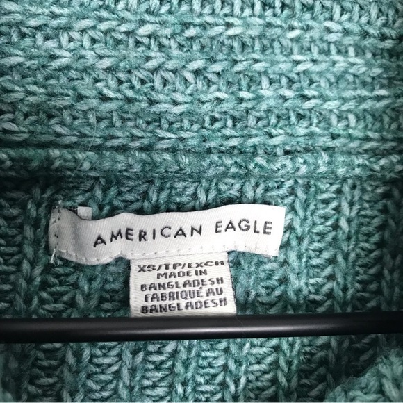 AEO Oversized Dreamspun Turtleneck Sweater Top XS - Picture 7 of 9